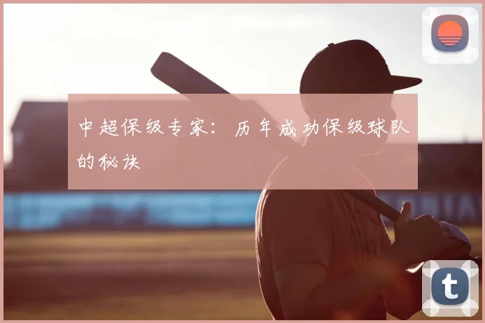 中超保级专家：历年成功保级球队的秘诀