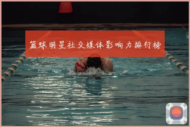 篮球明星社交媒体影响力排行榜